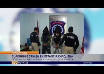CUÁDRUPLE CRIMEN EN ESTANCIA CHAQUEÑA “SOMOS INOCENTES”