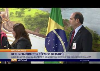 RENUNCIA DIRECTOR TÉCNICO DE ITAIPÚ