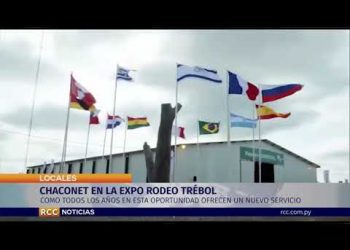 CHACONET, EN LA EXPO RODEO TRÉBOL