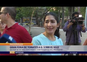 GRAN FERIA DE TOMATES A G. 3.500 EL KILO