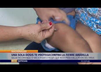 UNA SOLA DOSIS TE PROTEGE DE POR VIDA CONTRA LA FIEBRE AMARILLA