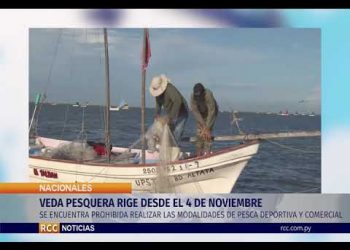 VEDA PESQUERA RIGE DESDE EL 4 DE NOVIEMBRE
