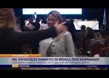 MIL POTENCIALES DONANTES DE MÉDULA ÓSEA EN PARAGUAY