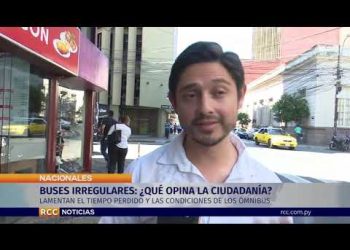 BUSES IRREGULARES : ¿QUÉ OPINA LA CIUDADANÍA?