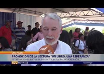 DONACIÓN DE 1.500 LIBROS EN EL CHACO