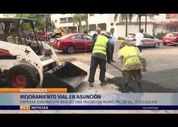 MEJORAMIENTO VIAL EN ASUNCIÓN