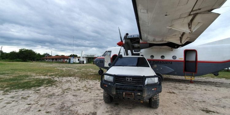 Por segunda ocasión avión del SETAM queda averiado en Bahía Negra