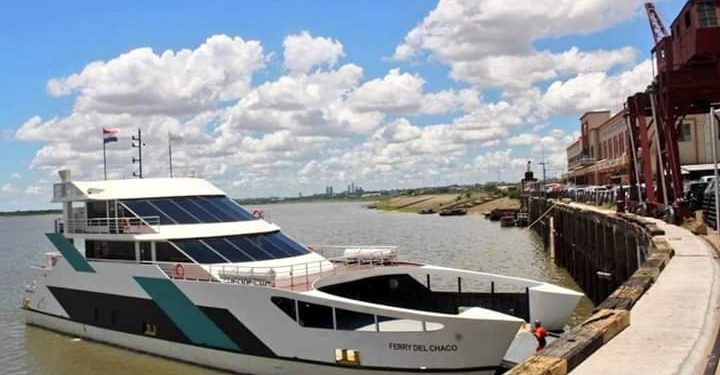 Chaco: Hoy primer viaje en Ferry del Paraguay
