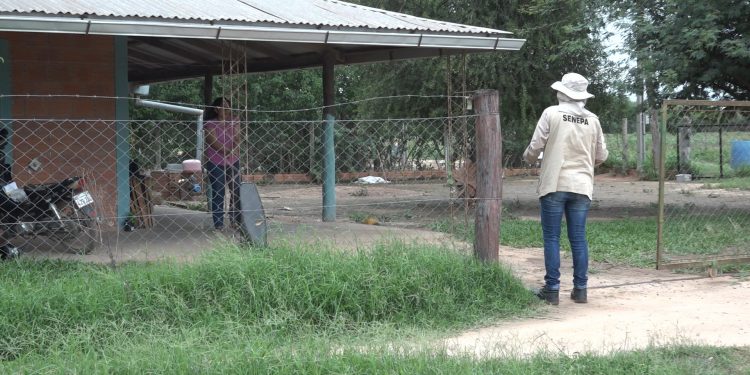 Senepa impulsa minga ambiental contra dengue en Barrio Amistad de Filadelfia Senepa impulsa minga ambiental contra dengue en Barrio Amistad de Filadelfia