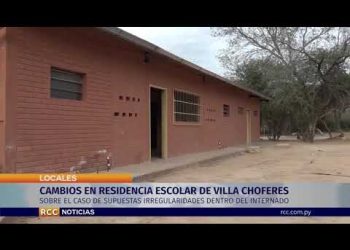 CAMBIOS EN LA RESIDENCIA ESCOLAR DE VILLA CHOFERES