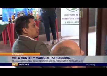 Gobiernos municipales de Villa Montes Bolivia y Mariscal Estigarribia