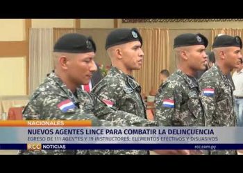 NUEVOS AGENTES LINCE PARA COMBATIR LA DELINCUENCIA