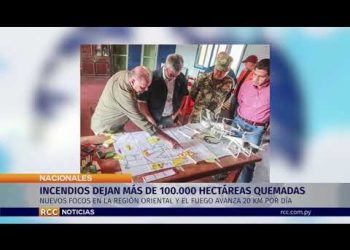INCENDIOS EN EL CHACO DEJA MÁS DE 100.000 HECTÁREAS QUEMADAS