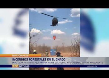 INCENDIOS FORESTALES EN EL CHACO