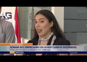 SEMANA DEL EMPRESARIO EN LA UEP-CAMPUS GUTENBERG