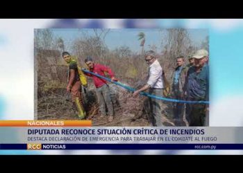 DIPUTADA RECONOCE SITUACIÓN CRÍTICA DE INCENDIOS EN EL CHACO