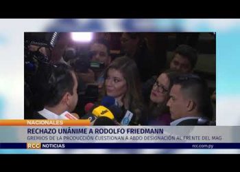 RECHAZO UNÁNIME A RODOLFO FRIEDMANN