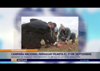 CAMPAÑA NACIONAL PARAGUAY PLANTA EL 21 DE SEPTIEMBRE