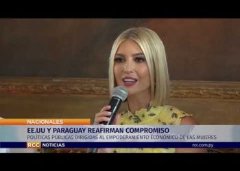 EE.UU Y PARAGUAY REAFIRMAN COMPROMISO POLÍTICAS PÚBLICAS