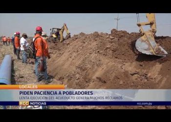 PIDEN PACIENCIA A POBLADORES