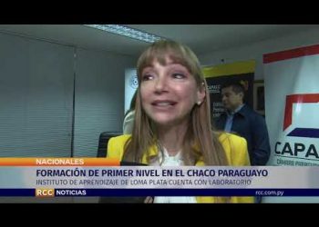 FORMACIÓN DE PRIMER NIVEL EN EL CHACO PARAGUAYO
