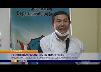 PERMITIRÁN PASANTÍAS EN HOSPITALES