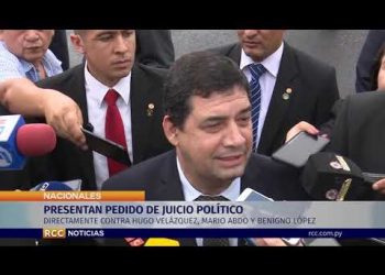 PRESENTAN PEDIDO DE JUICIO POLÍTICO