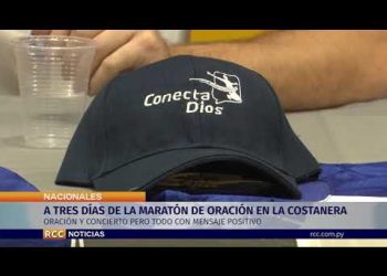 A TRES DÍAS DE LA MARATÓN DE ORACIÓN EN LA COSTANERA