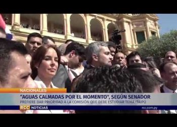 “AGUAS CALMADAS POR EL MOMENTO SEGÚN PARLAMENTARIO”