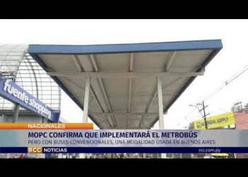 MOPC CONFIRMA QUE IMPLEMENTARÁ EL METROBÚS