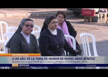 A UN AÑO DE LA TOMA DE MANDO DE MARIO ABDO BENITEZ