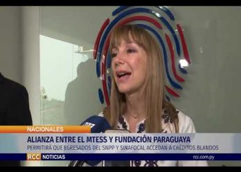 ALIANZA ENTRE EL MTESS Y FUNDACIÓN PARAGUAYA