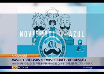 NOVIEMBRE AZUL:MÁS DE 1.300 CASOS NUEVOS DE CÁNCER DE PRÓSTATA