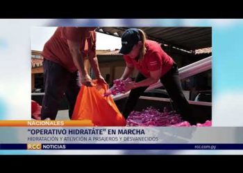 “OPERATIVO HIDRATÁTE” EN MARCHA