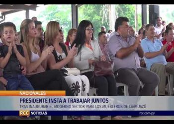 PRESIDENTE INSTA A TRABAJAR JUNTOS PARA GENERAR UN CAMBIO