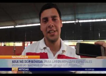 ATLETAS SE PREPARAN PARA LAS OLIMPIADAS ESPECIALES