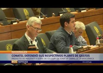 CONATEL DEFENDIÓ SUS RESPECTIVOS PLANES DE GASTOS