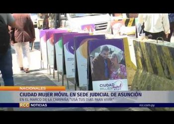 CIUDAD MUJER MÓVIL EN SEDE JUDICIAL DE ASUNCIÓN