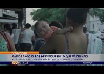 MÁS DE 9.000 CASOS DE DENGUE EN LO QUE VA DEL AÑO