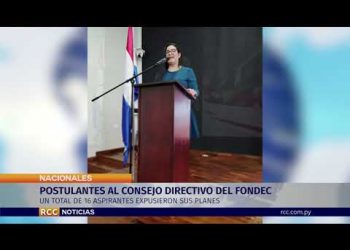 POSTULANTES AL CONSEJO DIRECTIVO DEL FONDEC