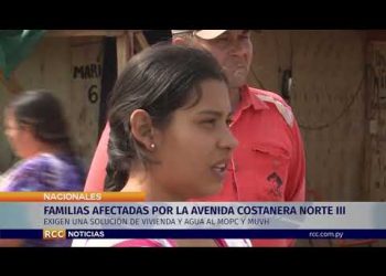 FAMILIAS AFECTADAS POR LA AVENIDA COSTANERA NORTE II