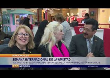 SEMANA INTERNACIONAL DE LA AMISTAD