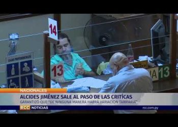 ALCIDES JIMÉNEZ, PRESIDENTE DE LA ANDE SALE AL PASO DE LAS CRITÍCAS