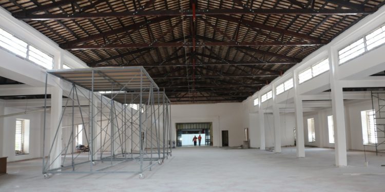 Prosiguen obras de restauración en histórico edificio del Puerto y Aduanas