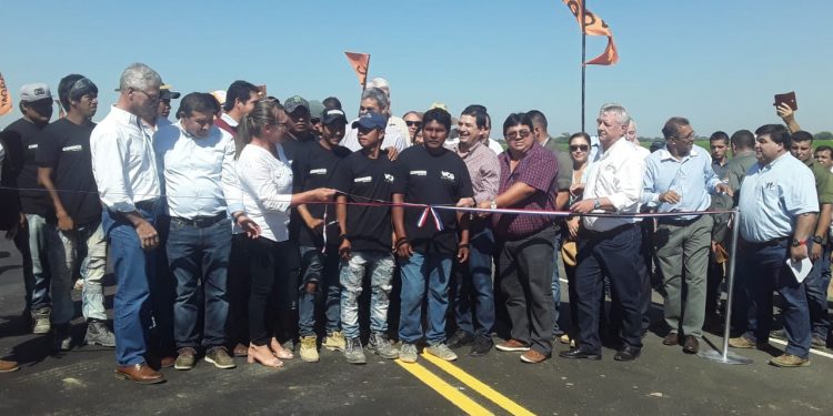 Marito habilitó nuevos tramos del corredor bioceánico Marito habilitó nuevos tramos del corredor bioceánico