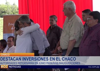 DESTACAN INVERSIÓN DE 1.000 MILLONES DE GUARANÍES EN EL CHACO PARAGUAYO
