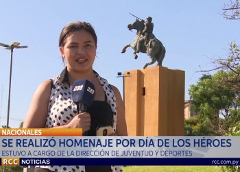 HOMENAJEAN A LOS HÉROES DE PARAGUAY 01/03/2020