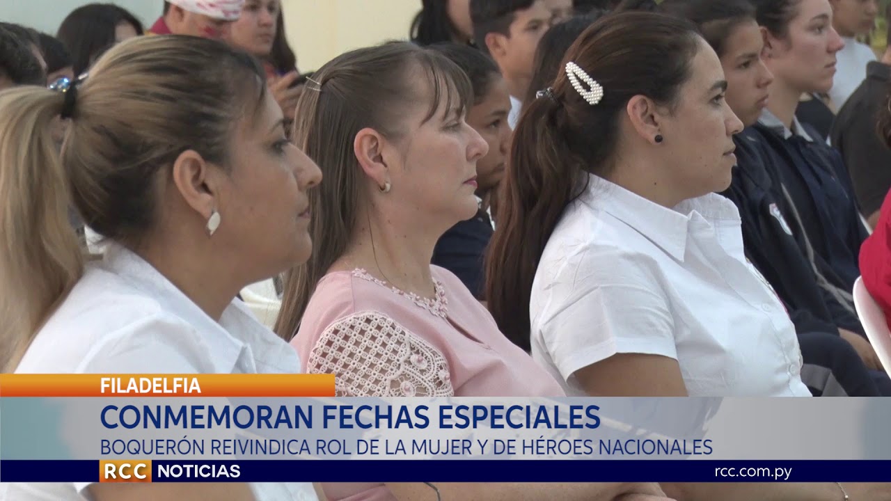 REIVINDICAN ROL DE LAS MUJERES Y DE LOS HÉROES NACIONALES EN BOQUERÓN