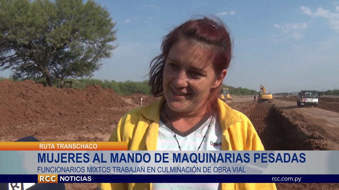 MUJERES TOMAN PROTAGONISMO EN OBRAS DE MEJORAMIENTO DE LA RUTA TRANSCHACO 2020