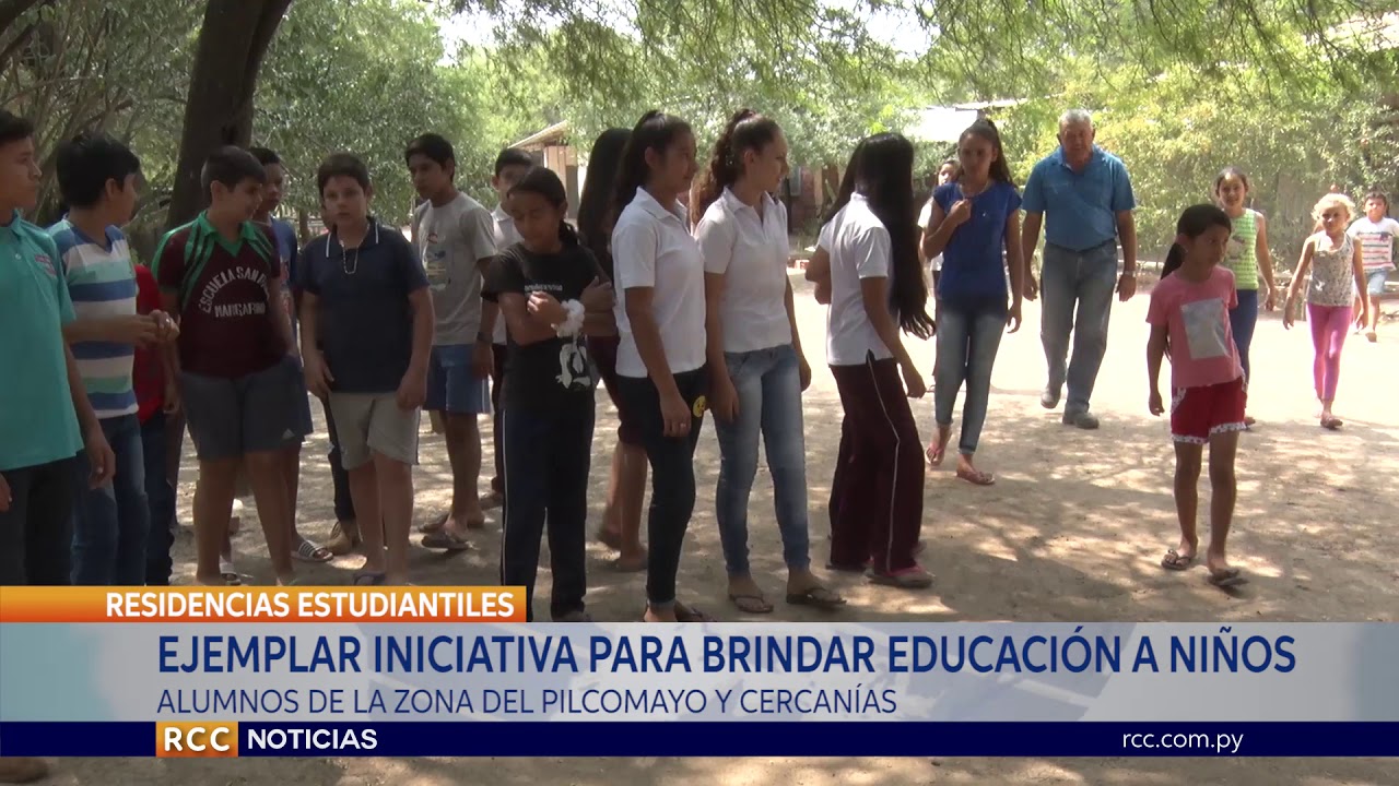 EJEMPLAR INICIATIVA PARA BRINDAR EDUCACIÓN A NIÑOS DEL CHACO